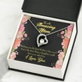 thumbnail image 4 of To Mom Daughter Mom Forever Necklace w Message Card, 4 of 7