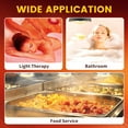 thumbnail image 4 of W Heat Lamp Infra Heat Lamp Bulb for Chicks Reptile Puppies Brooder Bulb Food Service Bathroom Light Therapy Use E Base, 4 of 6