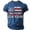 A1-Blue, variant on Patriotic T Shirts for Men's 250th Anniversary 4th of July Graphic Independence Day T Shirt Classic Celebration Top Tee Navy 2XL