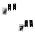 thumbnail image 2 of ZheElen Easy-to-Install Wall Mount Replacement Brackets For Improved Sound System Wall Shelf Speaker Stand black 2Set, 2 of 6