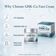 thumbnail image 6 of Kodiake GHK-Cu Copper Peptide Face Cream 60g, 4% Peptides Daily Facial Moisturizer for Skin Firmness, Deep Hydration and Youthful Look, 6 of 9