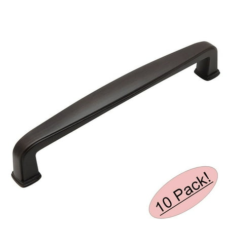 Pull 128mm Oil Rubbed Bronze (Cosmas 4392-128ORB Oil Rubbed Bronze Modern Cabinet Hardware Handle Pull - 5' Inch (128mm) Hole Centers - 10)
