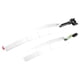 thumbnail image 2 of Juego de 2 guardabarros para bicicleta con accesorios ligeros y fáciles de usar. Blanco, 2 of 9