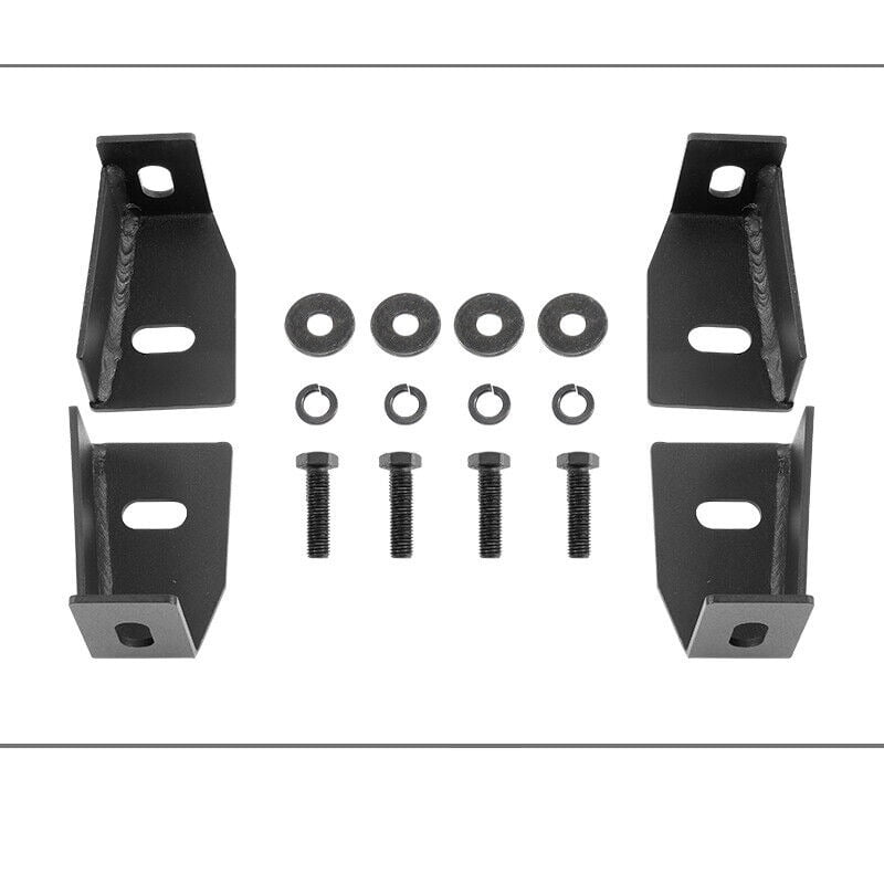 RVNI Running Board 3" Nerf Bars for 99-18 Chevy Silverado/Sierra 1500 2500 Regular Cab Side Steps