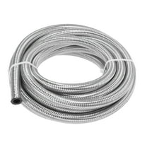 AN8 1/2" 16ft CPE Fuel Line Hose Stainless Steel Car Engines Braided Tube