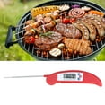 thumbnail image 1 of Meat Temperature, Fast Digital Food  With Foldable Probe Digital Kitchen  Waterproof  Multifunctional Kitchen Oven   For Cooking, 1 of 8