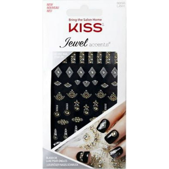 KISS Jewel Accents Deluxe Nail Jewelry, Treasure Trove