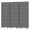 Dark Gray, variant on FAWMBEWT 72"x66" Soundproof Room Divider with Wheels – 3-Panel Rolling Office Partition, Freestanding Folding Privacy Screen for Home, Office, Classroom, Hospital