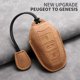 thumbnail image 2 of Funda de piel de oveja para llave de coche, funda protectora para mando a distancia sin llave para Peugeot 308, 408, 508, 2008, 3008, 4008, 5008, accesorios para coche, 2 of 5