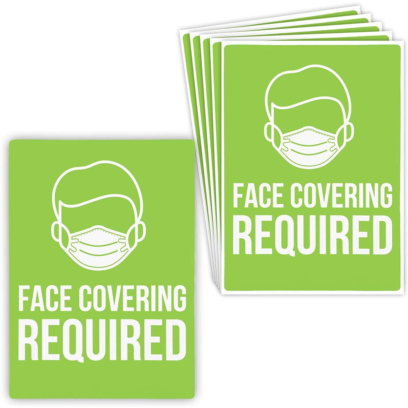 Wall Window Adhesive Vinyl Sticker for Business Glass Door 7 Packs Face Mask Required Sign Please Wear a Mask Sign Wall Window Adhesive Vinyl Sticker for Business Glass Door 7 Packs Face Mask Required Sign Please Wear a Mask Sign