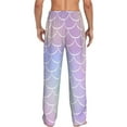 thumbnail image 3 of Xecao Fish Scale1 Men's Straight Lounge Pajama Pants: The Ultimate in Comfortable Sleepwear, 3 of 9