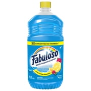 Fabuloso 2X Multi-Purpose Cleaner, No Rinse Floor Cleaner, Tropical Spring Scent, 56 fl oz