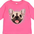 thumbnail image 4 of Inktastic French Bulldog Dog Boys or Girls Long Sleeve Toddler T-Shirt, 4 of 5