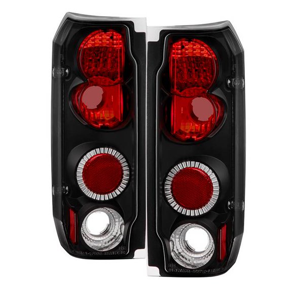 Spyder Ford F150 87-96 / Ford Bronco 88-96 Euro Style Tail Lights - Black
