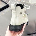 thumbnail image 5 of LvhaoGJOB Ankle Boots for Kids Comfortable Fit ankle boots Stylish Design kids ankle boots Non-Slip Platform Sole girls shoes Winter Everyday Wear Footwear Ankle Boots, 5 of 9