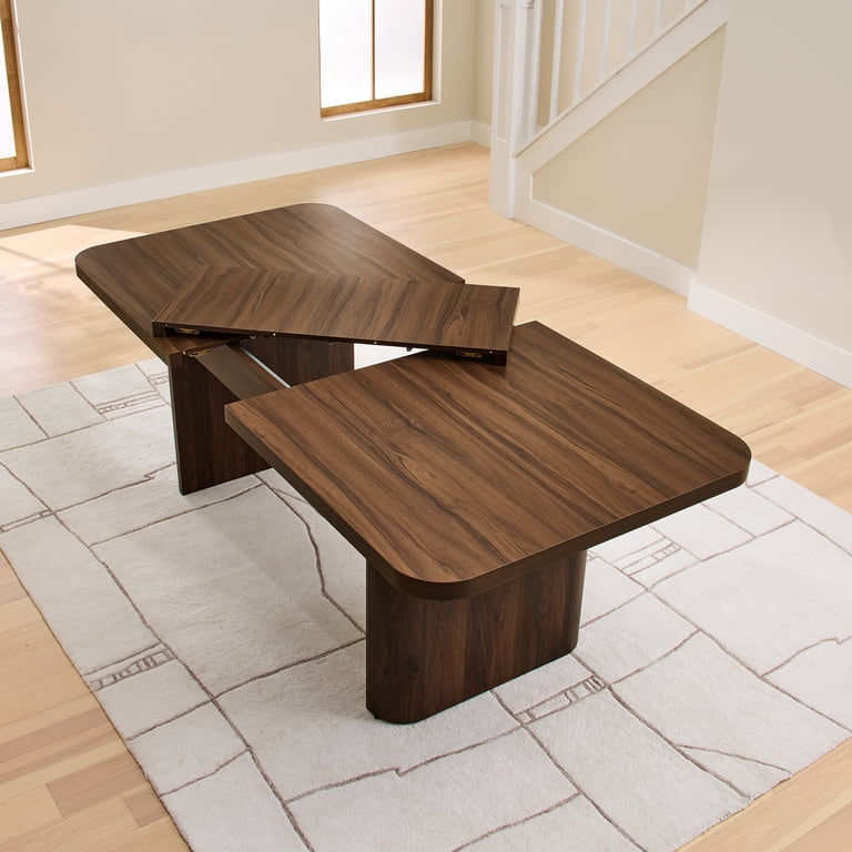 Better Homes & Gardens Juliet Expandable Dining Table, Walnut