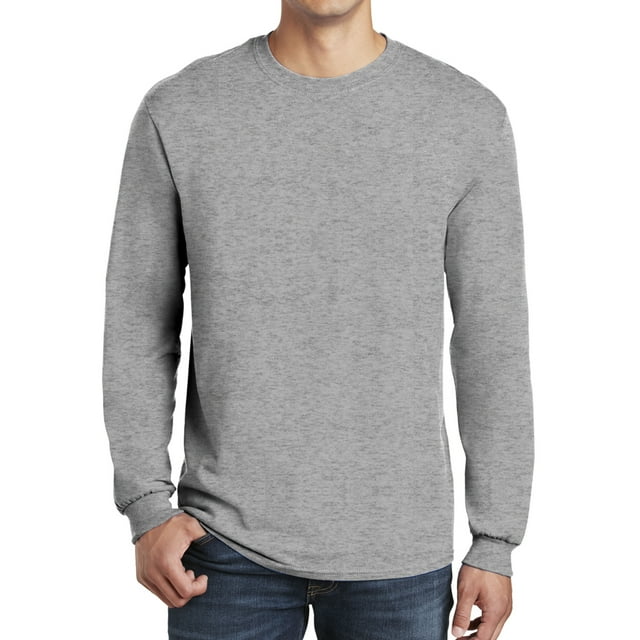 Gildan - T-Shirt à Manches Longues en Coton Épais