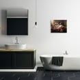 thumbnail image 3 of Stupell Industries Swan & Bathroom Roses Animals & Insects Painting Gallery Wrapped Canvas Art Print Wall Art, 20 x 16, 3 of 8