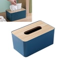 thumbnail image 1 of Organizador De Caja De Pañuelos De Plástico Con Tapa De , Larga Vida útil, Diseño A Prueba De Polvo, Decoración Sofisticada, De Pañuelos Conveniente, 1 of 7