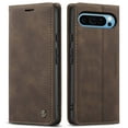 thumbnail image 2 of CaseMe Leather for Google Pixel 9 Pro XL Case, Flip Wallet Leather Case with Card Holder Magnetic Closure Shockproof Kickstand Protective Phone Cases Cover for Google Pixel 9 Pro XL,Coffee, 2 of 12