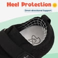 thumbnail image 3 of Barerun Kids Boy Girls Shoes Anti Slip Sneakers , Wide Rubber Sole Closed Toe, 11.5 Little Kid, 3 of 8