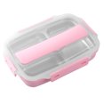 thumbnail image 1 of Mistaha Portable Lunch Box 304 Stainless Steel Leakproof Microwave Heating Divided Food Containers with Spoon & Chopsticks, 1 of 8