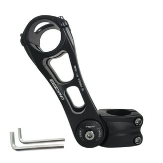 Potence De Vélo Réglable Sunlite – Sans Filet – 25,4 Mm Ou 31,8 Mm – 95 Mm – Argent