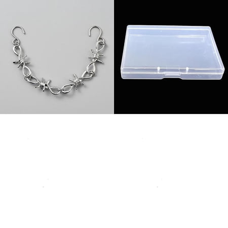 2 PCS Alloy Shoes Chain Bat/Thorns Bling Chain Decoration Chains Accessories Metal Shoe Charms bat motif Shoe Accessories