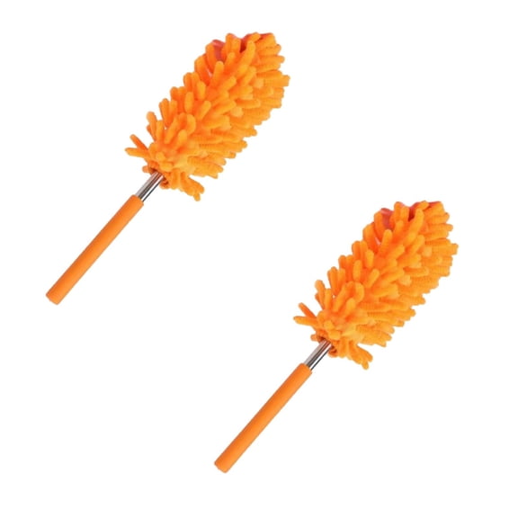 Clearance Dusting Duster under $6 Snowler Extendable Dusting Brush Multi Purpose Cleaning For Home And Car With Detachable And Washable Cloth Head