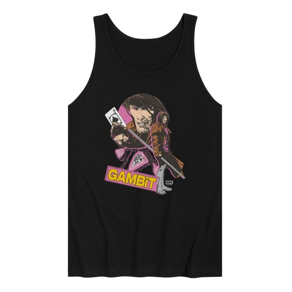 X-Men - Gambit Ragin Cajun - Men's Sleeveless Graphic Tank