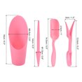 thumbnail image 2 of Unique Bargains Garden Shovel Hand Tools Transplanting Digging Scoops Kits, Pink, 2 of 5