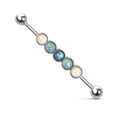 thumbnail image 2 of One Side Fixed Ball Circular Ring Captive Bead Ring 18G-14G - 5 Length Available, 2 of 8