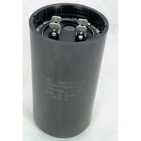 CS590-708X110, Start Capacitor Round 590-708 Mfd. 110 Volt