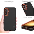 thumbnail image 4 of CoverON For Samsung Galaxy S24 FE Case, Military Grade Heavy Duty Full Body Rugged Phone Cover, Black, 4 of 8