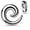 Silver, variant on Seamless Steel Spiral Ear Tapers Polished & Anodized Piercings Jewelry for Women Men Sold as Pair