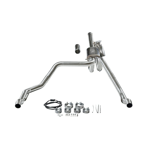 Flowmaster 738207 Signature Series Cat-Back Exhaust System for Chevrolet, GMC (6.2)