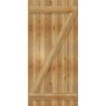 thumbnail image 5 of 26 7/8"W X 57"H Timbercraft Five 5 3/8" Boards Joined Board-N-Batten Shutters W/Z-Bar, Rough Sawn Western Red Cedar (Per Pair), 5 of 13