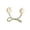 #5 Yellow【1x Straps】, variant on Fabric Soft Artificial Flower Buds for DIY Sewing, Nylon Curtain Tie Backs Accessory Bow, Home Kitchen Organizational, Seasonal Holiday Celebration Souvenir Arrangement, 1.38" x 1.5", KTFgvq