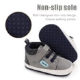 thumbnail image 2 of Baby Shoes Boys Girls Infant Sneakers Non-Slip Rubber Sole Toddler Crib First Walker Shoes, 2 of 6