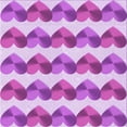 thumbnail image 1 of Ahgly Company Machine Washable Indoor Square Transitional Pastel Purple Pink Area Rugs, 5' Square, 1 of 7