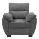 thumbnail image 1 of Sillon DICASA Venecia 1 Plaza Gris Oscuro para Sala, 1 of 7