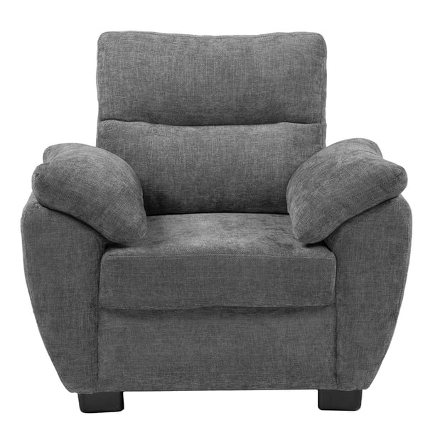Sillon DICASA Venecia 1 Plaza Gris Oscuro para Sala