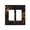 Double Toggle, variant on Golden Musical Notes With Piano Starry Single Toggle Wall Plate Decorative Electrical Outlet Light Switch Cover Switchplate