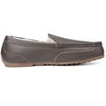 thumbnail image 5 of Parfeying Men's Indoor Outdoor Sheepskin Moccasins Slippers Memory Foam Driving Style Shoes, 5 of 8