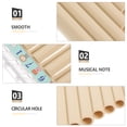 thumbnail image 2 of Pan Flute Panpipes C Key Pan for Beginners Students Musical Instrument, 2 of 8