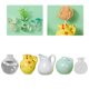 thumbnail image 4 of Adornos Arreglos Florales Imanes Refrigerador Jarrón Porcelana para La Oficina en Casa (f), 4 of 9