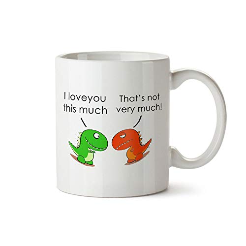 Details about / Tearex dinosaur funny design mug coffee tea cup