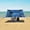 Blue Bellflower, variant on Portable Beach Tent Sun Shelter With Ground Pegs Water And Wind Resistant Sun Shade Canopy Angle Adjustable Blue Bellflower