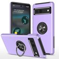 thumbnail image 1 of [PST] Google Pixel 7 Pro Ring Case, Hybrid Magnetic Kickstand Case Cover with Invisible Ring Stand, 1 of 5
