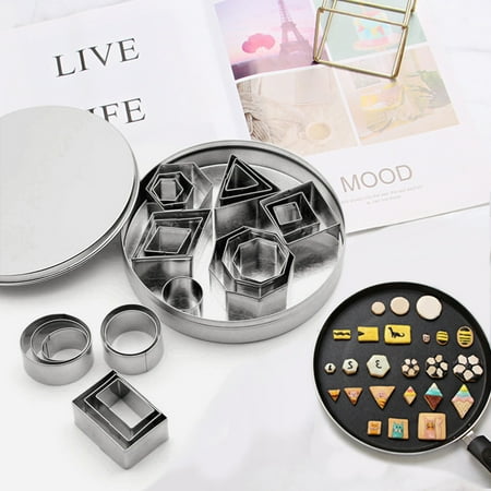 

WEPRO Dessert DIY Cookie 24 Tools Stainless Steel Pcs Baking Cake Kitchen，Dining Bar